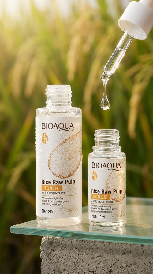 Glass Skin Blueprint: 5-Piece Rice Glow Kit